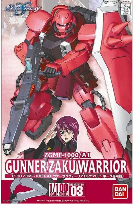 GUNDAM - Gundam Zaku Warrior 'Lunamaria Hawke' 1/100 - Model Kit